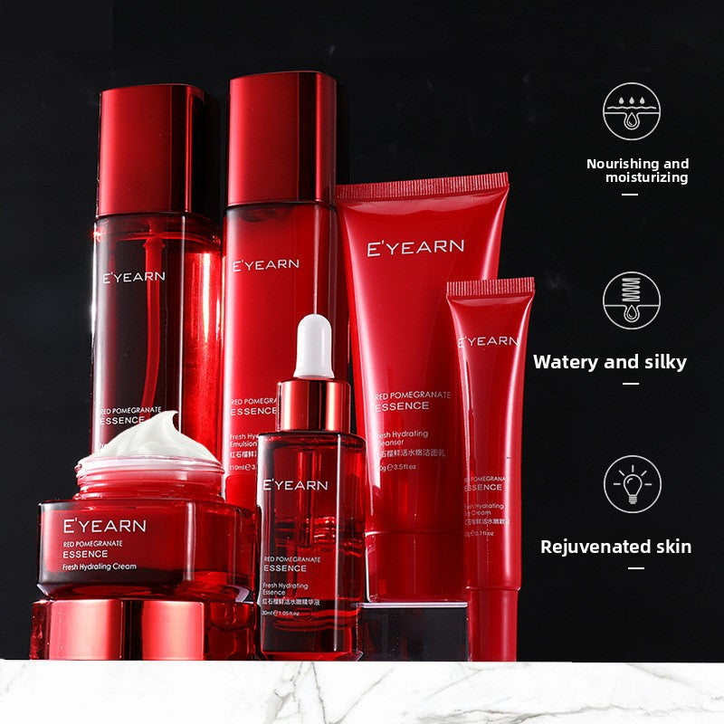 Red Pomegranate 6-Piece Skincare Set