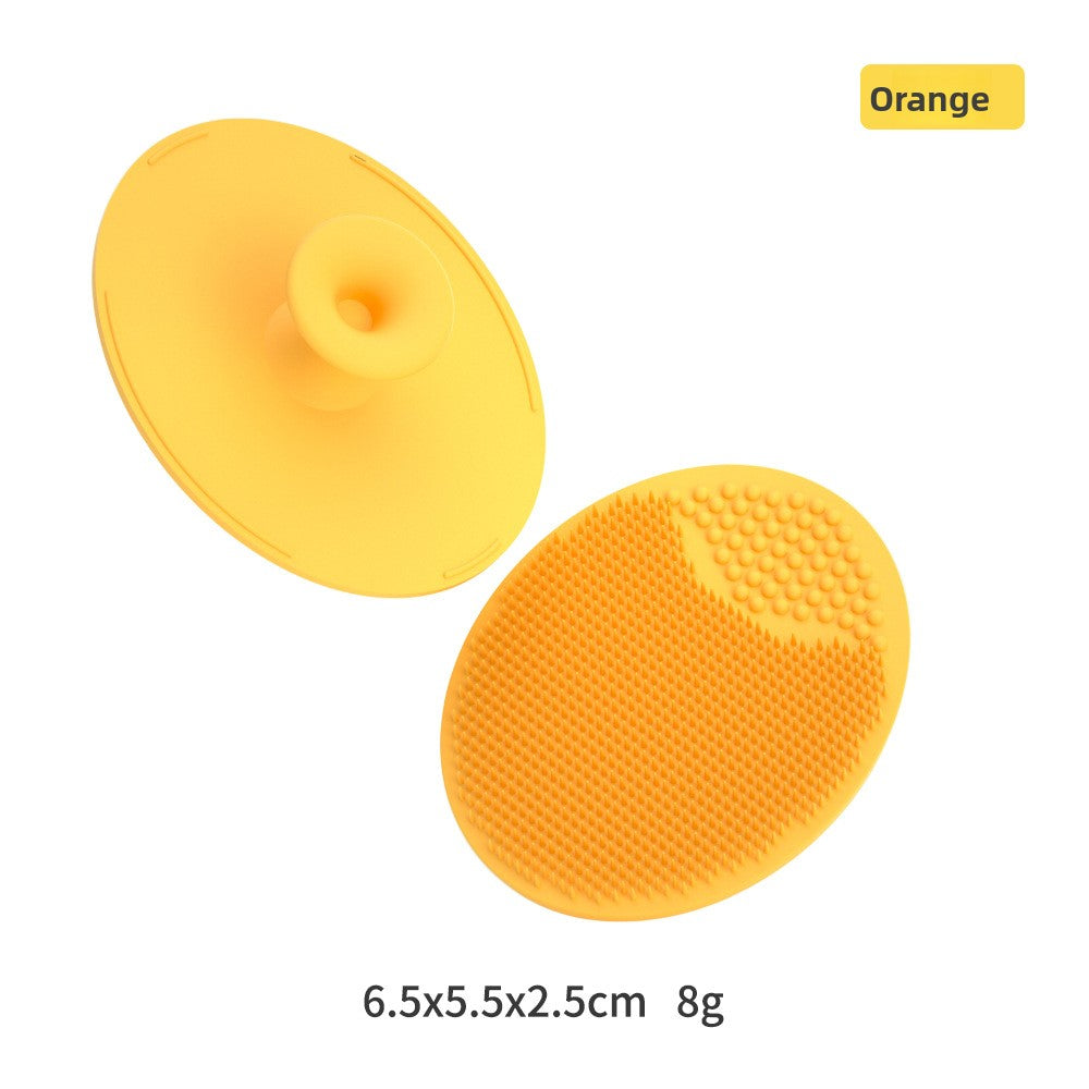 Silicone facial cleansing brush