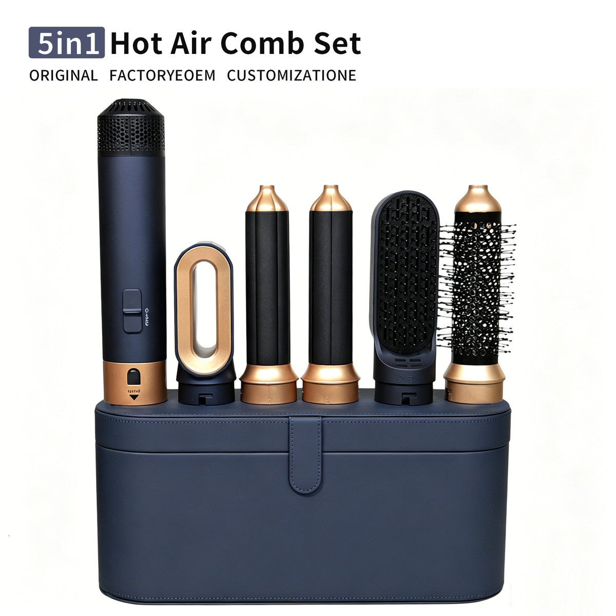 Multifunctional Hot Air Hair Styler Comb