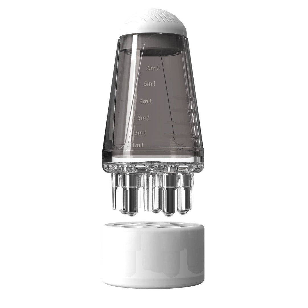 Scalp Applicator Comb with Roller Ball for Hair Treatment