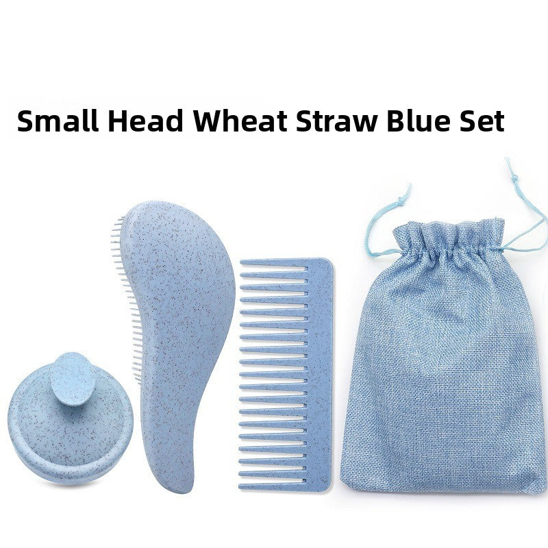 Wheat Straw Hair Care Three-Piece Set