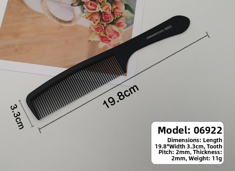 Plastic hair comb