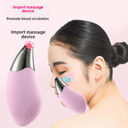 Ultrasonic Silicone Facial Cleansing Device
