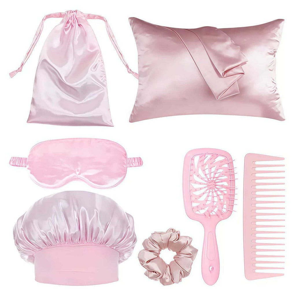 Heatless Foam Hair Rollers Set with Accessories