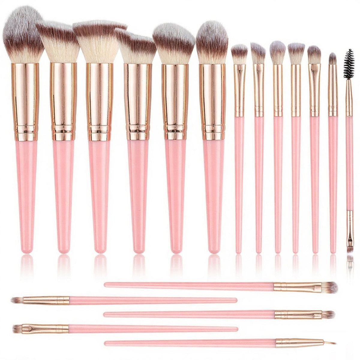 Eyeshadow & Foundation Brush Set