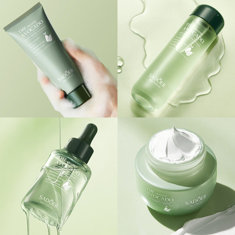 Sadoer Avocado Moisturising 6-Piece Skincare Set