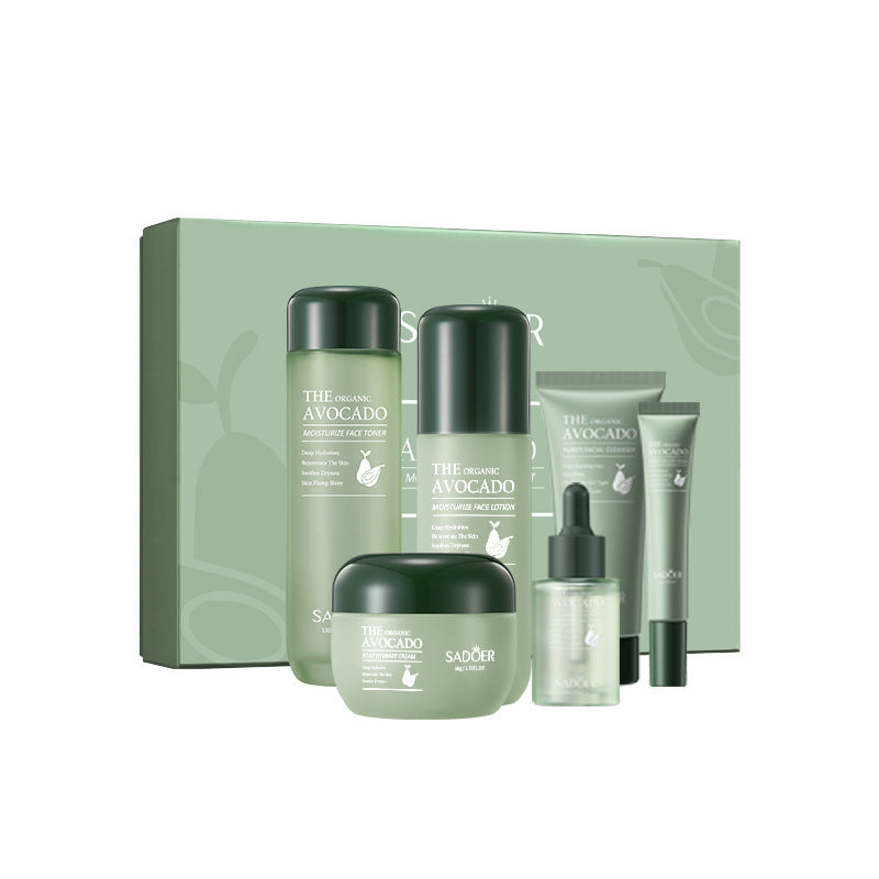 Sadoer Avocado Moisturising 6-Piece Skincare Set