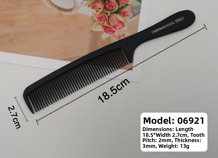 Plastic hair comb