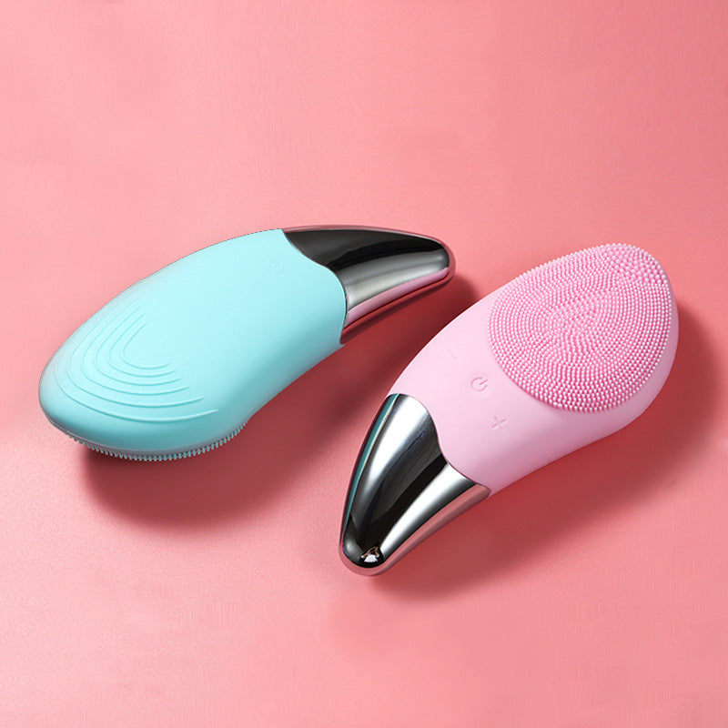 Ultrasonic Silicone Facial Cleansing Device