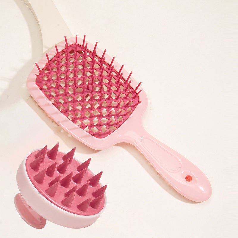 Hair Styling Spray Bottle and Massage Brush Set