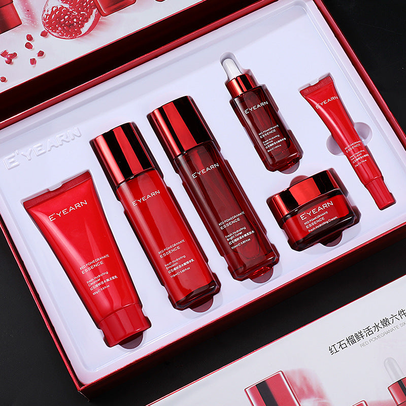 Red Pomegranate 6-Piece Skincare Set