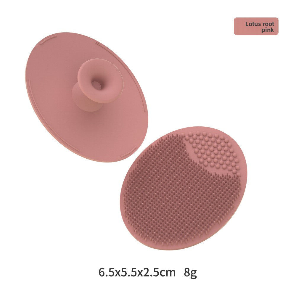 Silicone facial cleansing brush