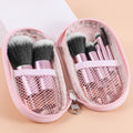 Mini Makeup Brushes with Brush Pouch