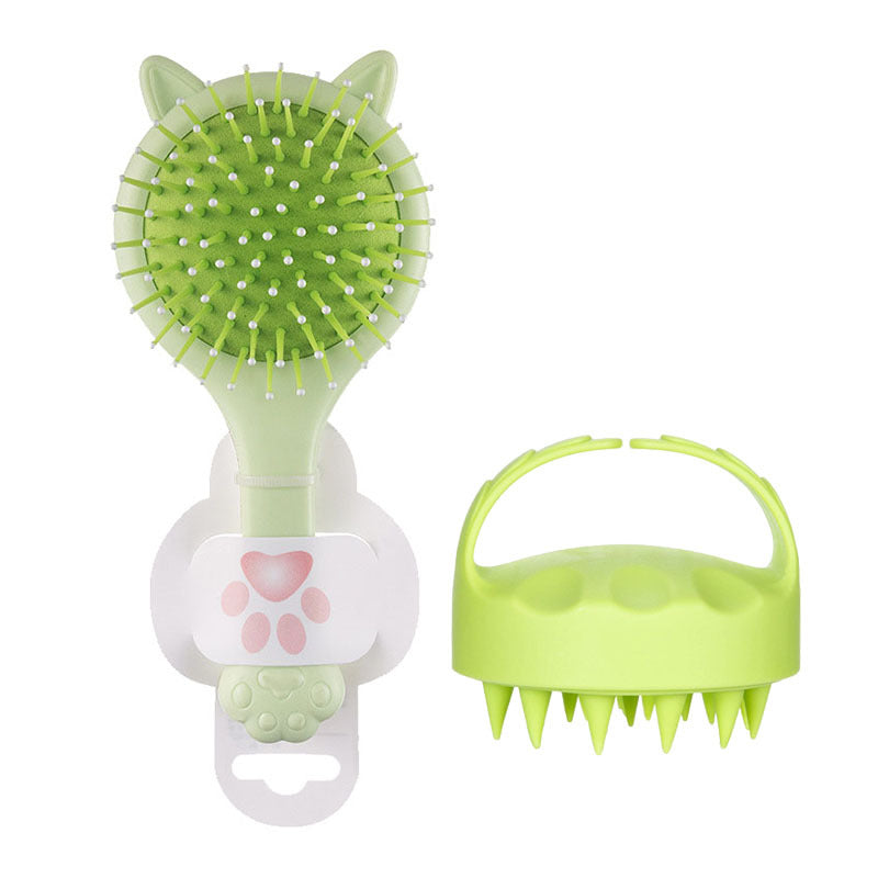 Hair Styling Spray Bottle and Massage Brush Set