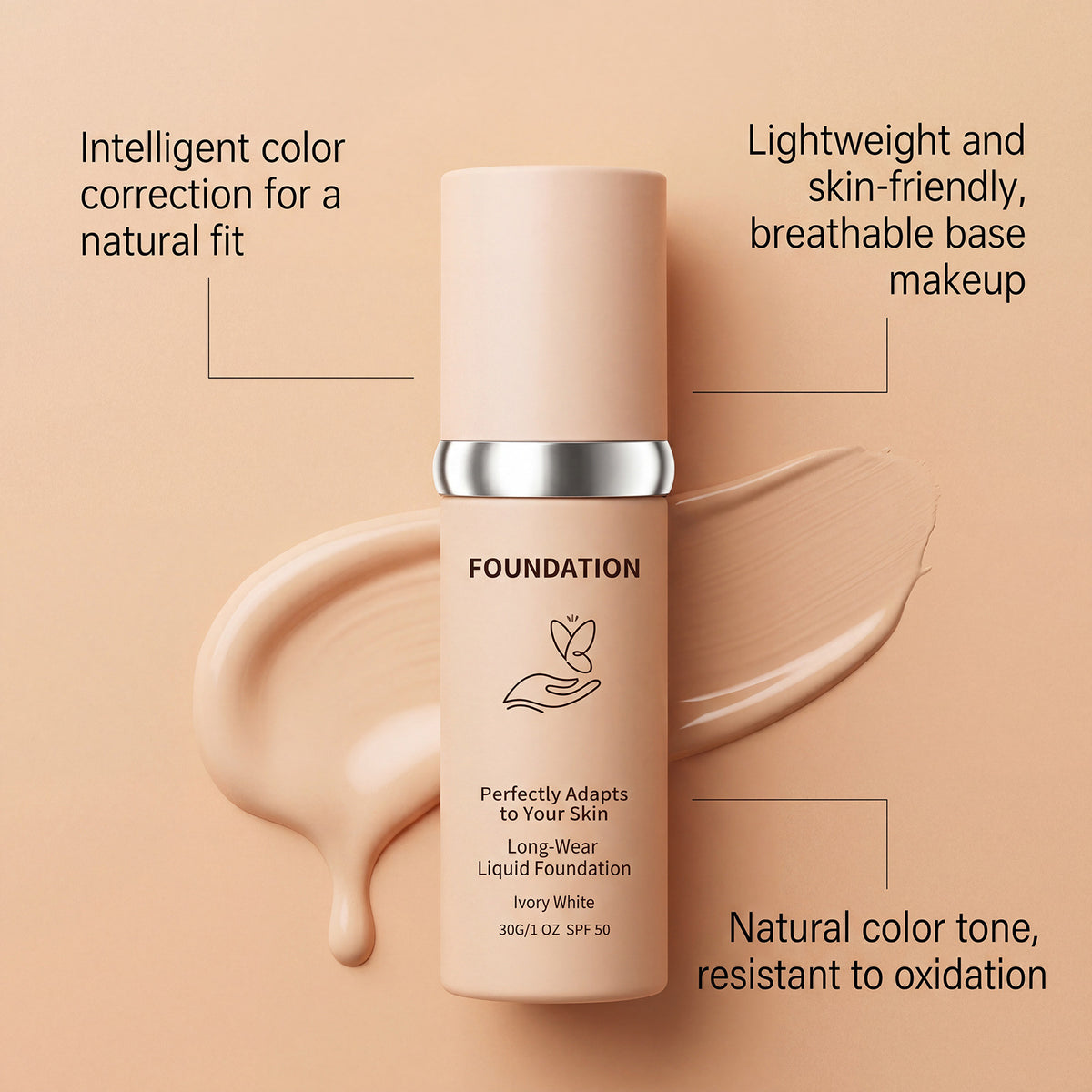 Intelligent Skin-Tone Matching Foundation