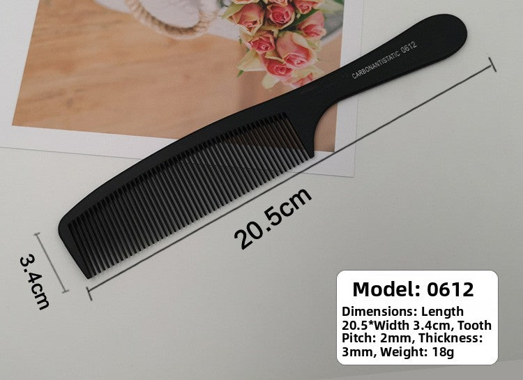 Plastic hair comb