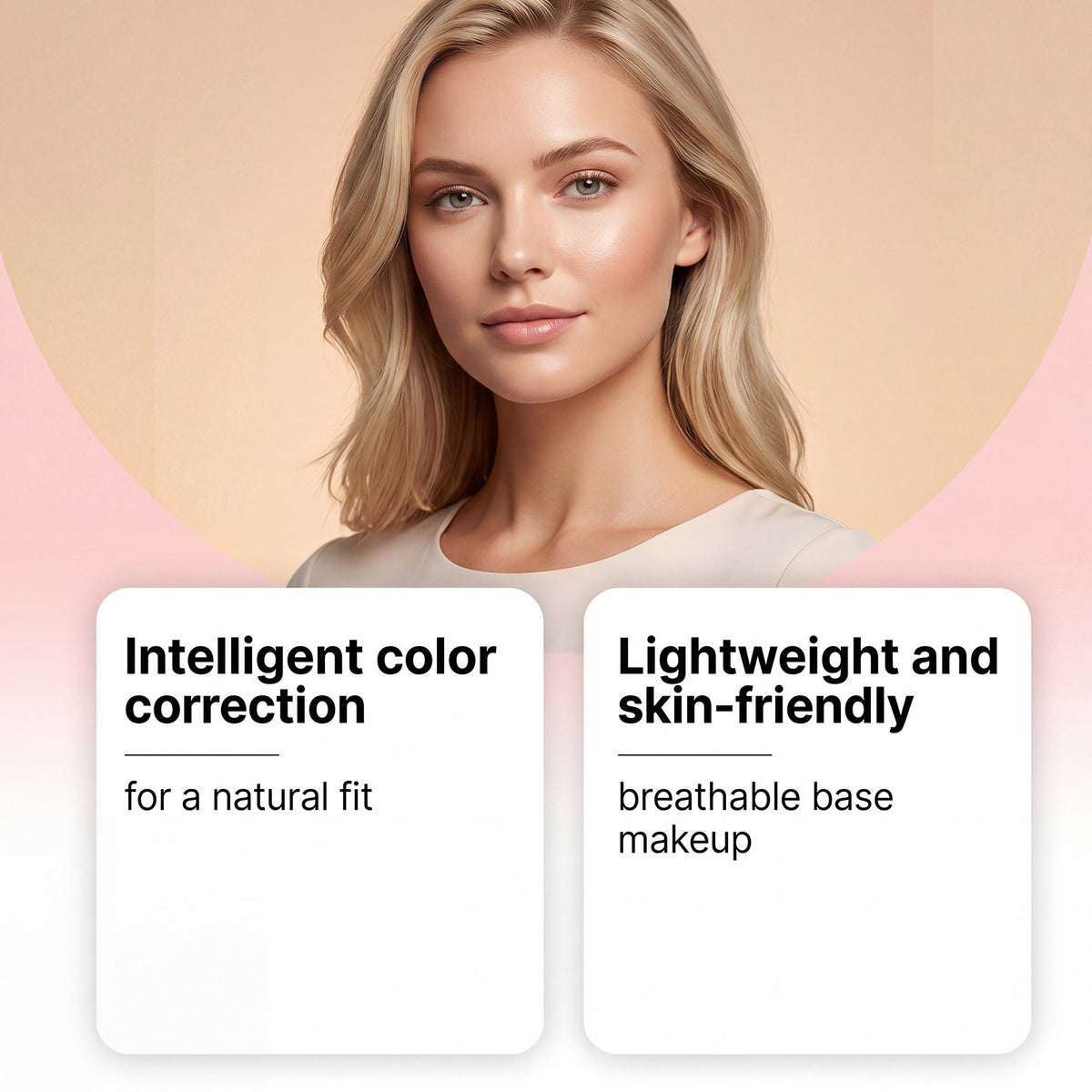 Intelligent Skin-Tone Matching Foundation