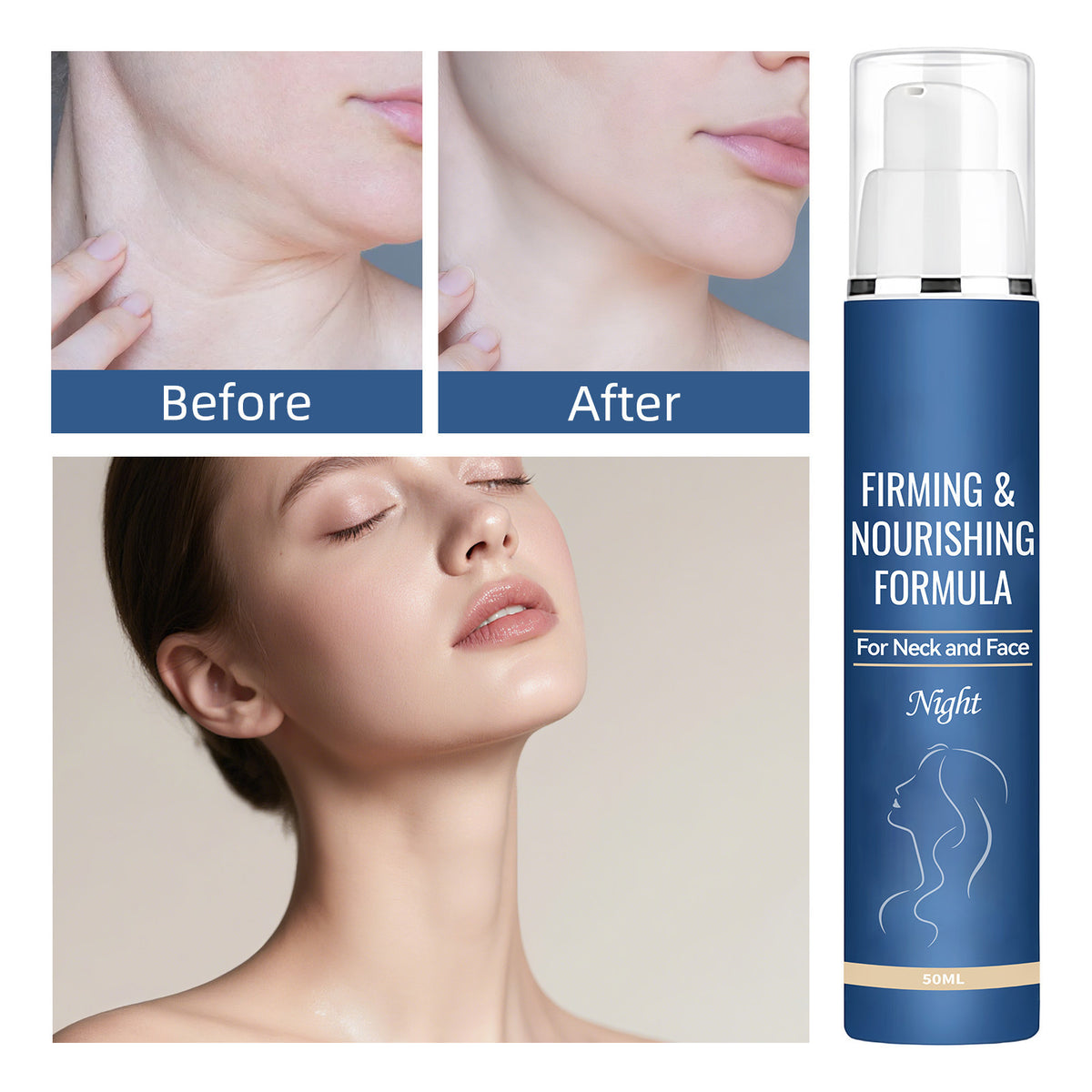 Firming Nourishing Night Cream for Face and Neck