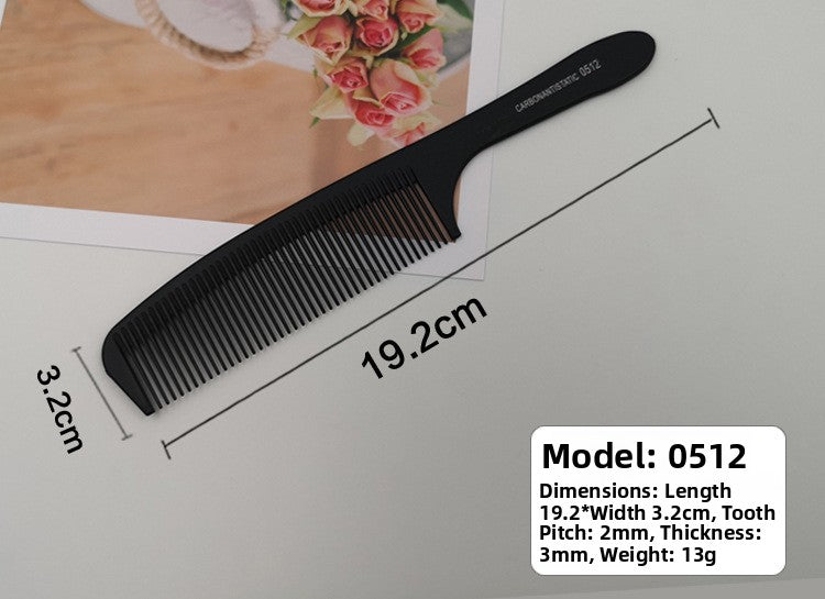 Plastic hair comb