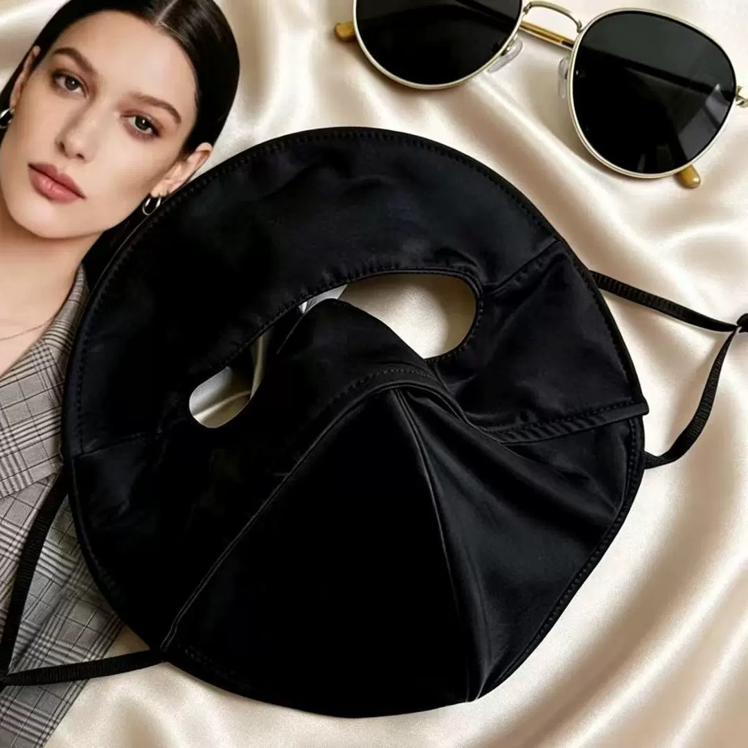 Full-Face UV Protection Silk Imitation Sun Mask