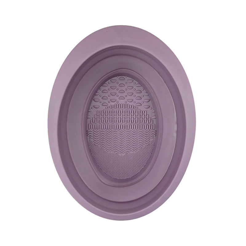 Silicone Makeup Brush Cleaning Bowl