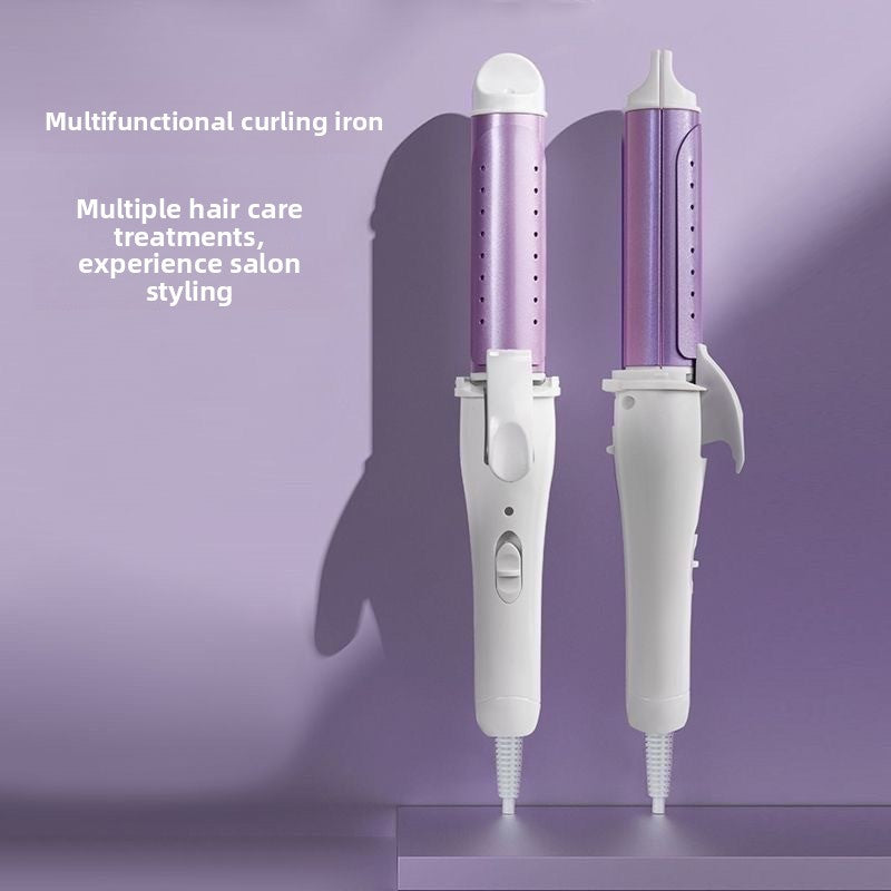 Dual Purpose Hair Curling Straightener