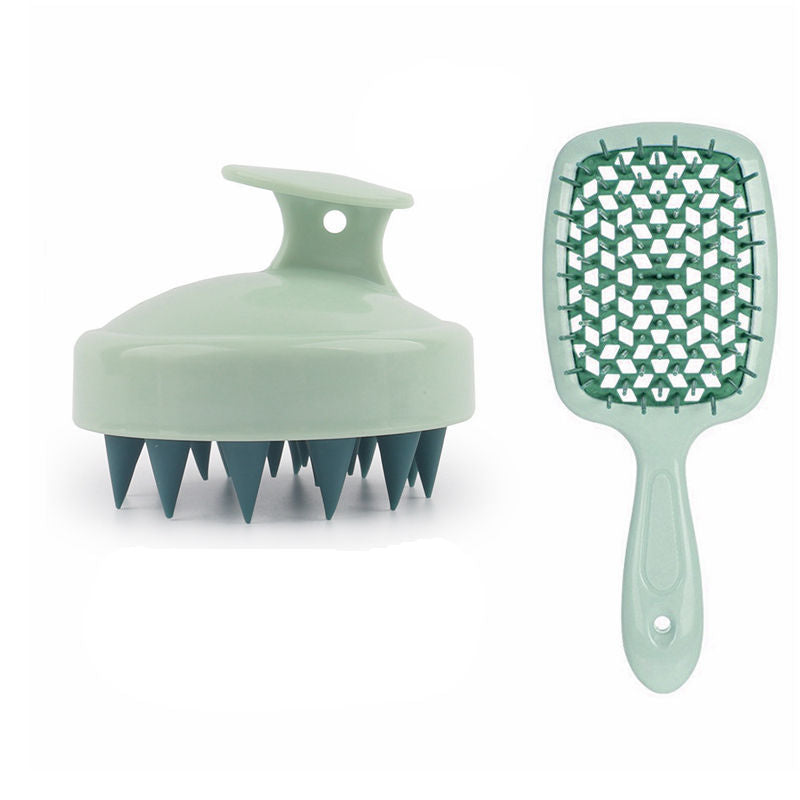 Hair Styling Spray Bottle and Massage Brush Set