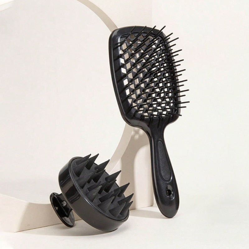 Hair Styling Spray Bottle and Massage Brush Set