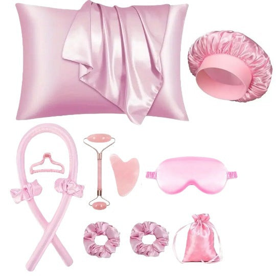 Heatless Foam Hair Rollers Set with Accessories