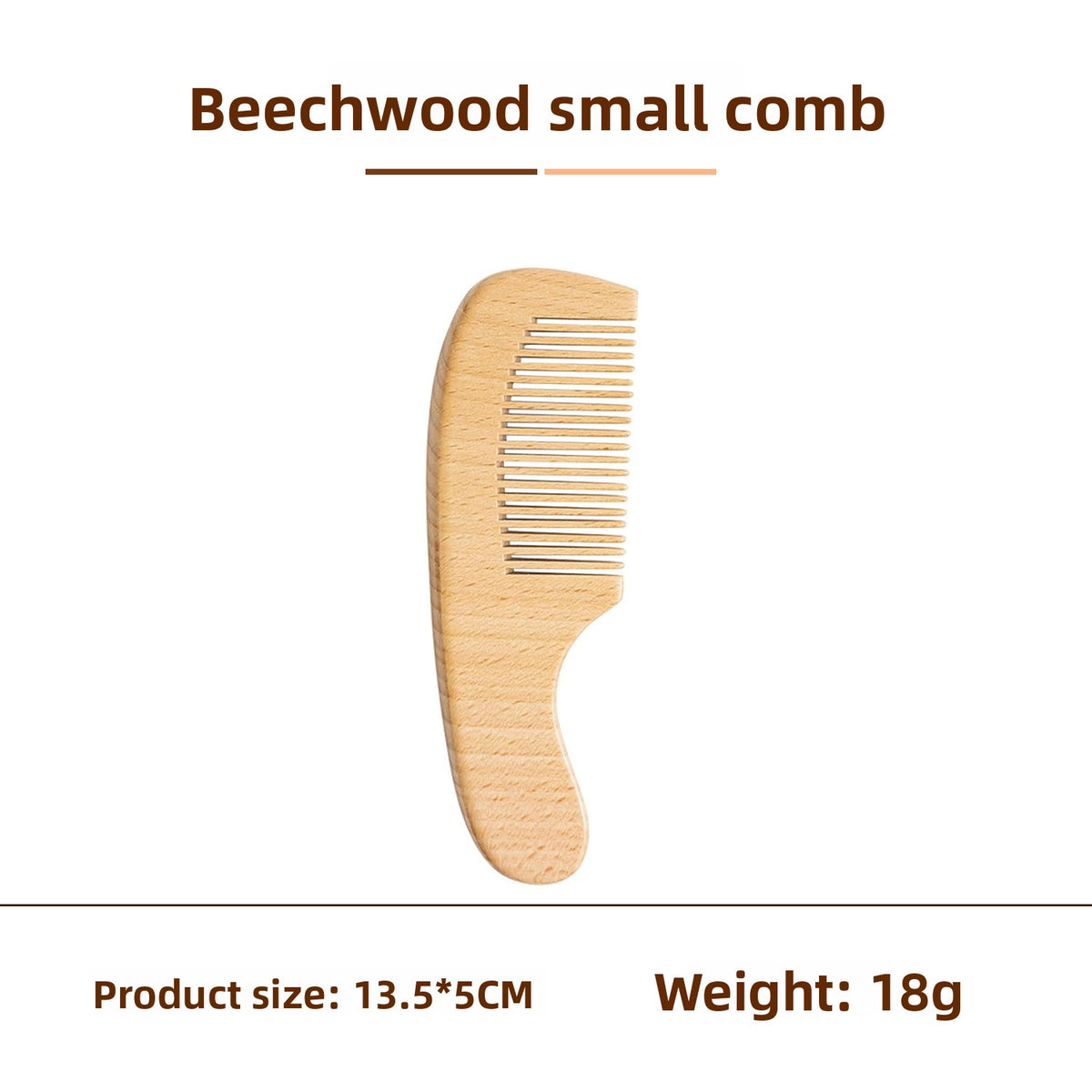 Wooden Hair Care Comb Set