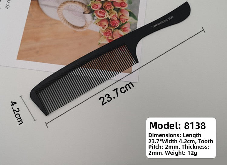 Plastic hair comb