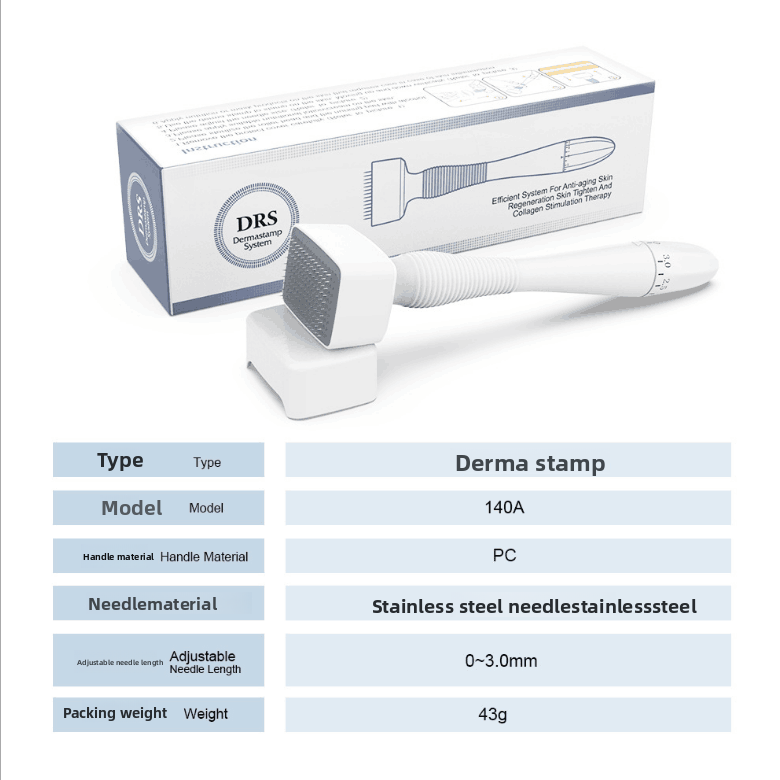 Professional Microneedle Roller Stamp for Skin Care