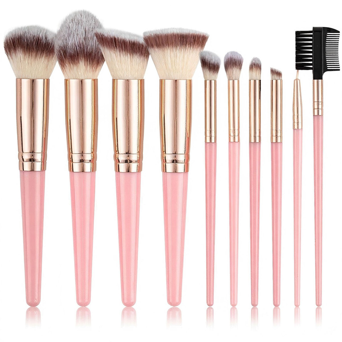 Eyeshadow & Foundation Brush Set