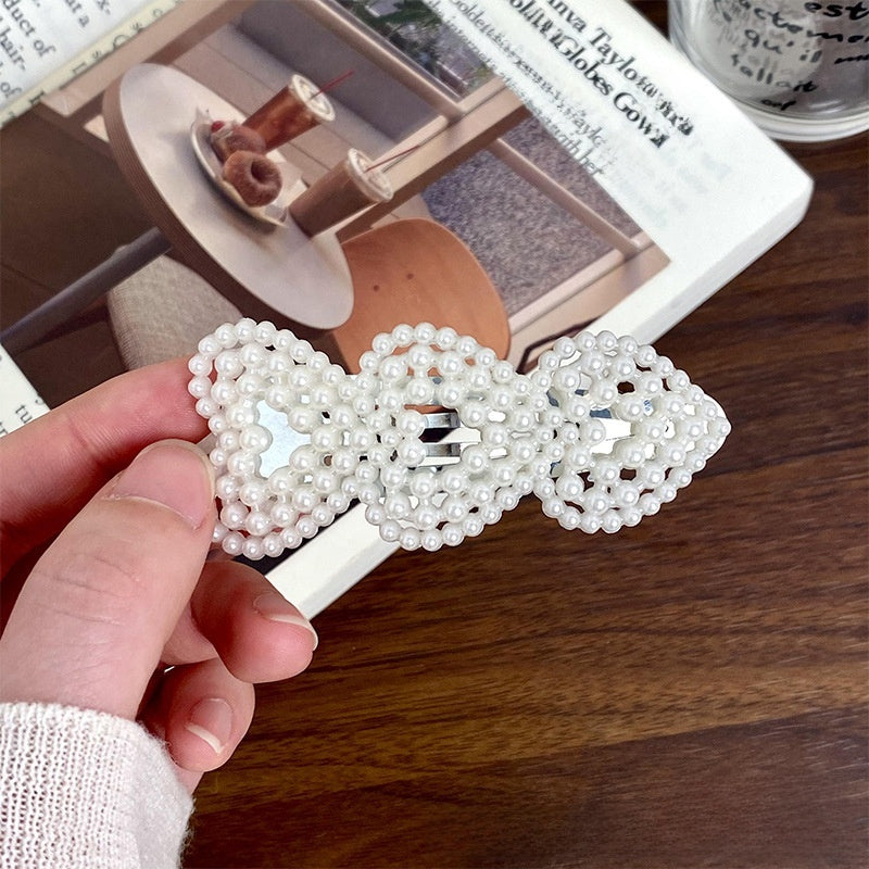Pearl Hair Clips