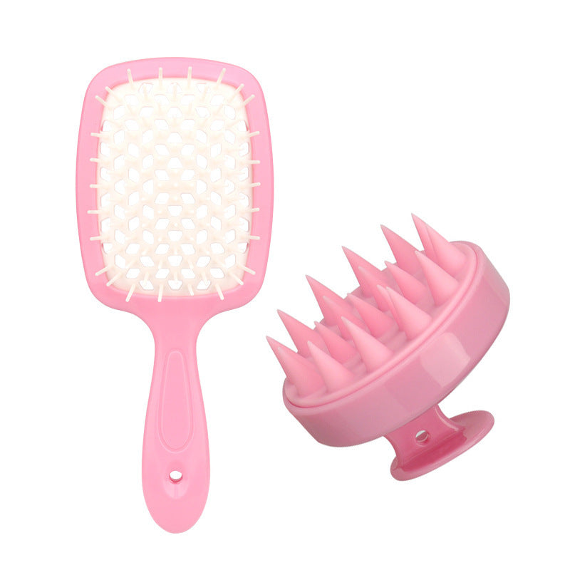 Hair Styling Spray Bottle and Massage Brush Set