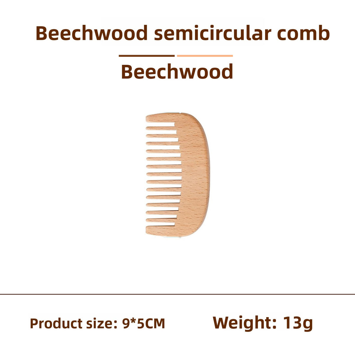Wooden Hair Care Comb Set