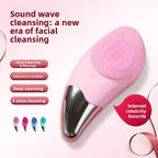 Ultrasonic Silicone Facial Cleansing Device