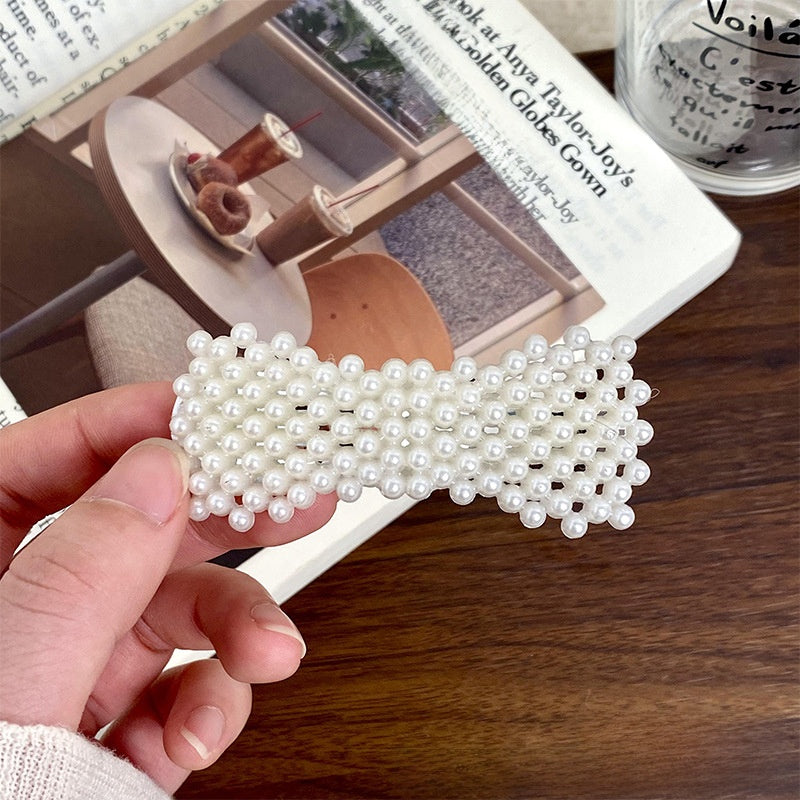 Pearl Hair Clips