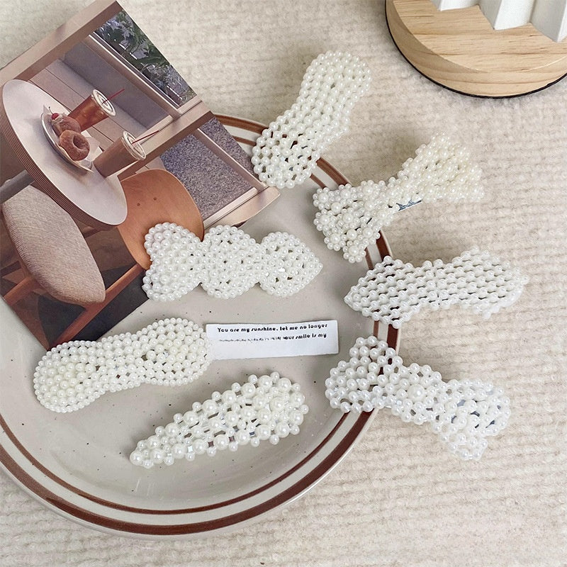 Pearl Hair Clips