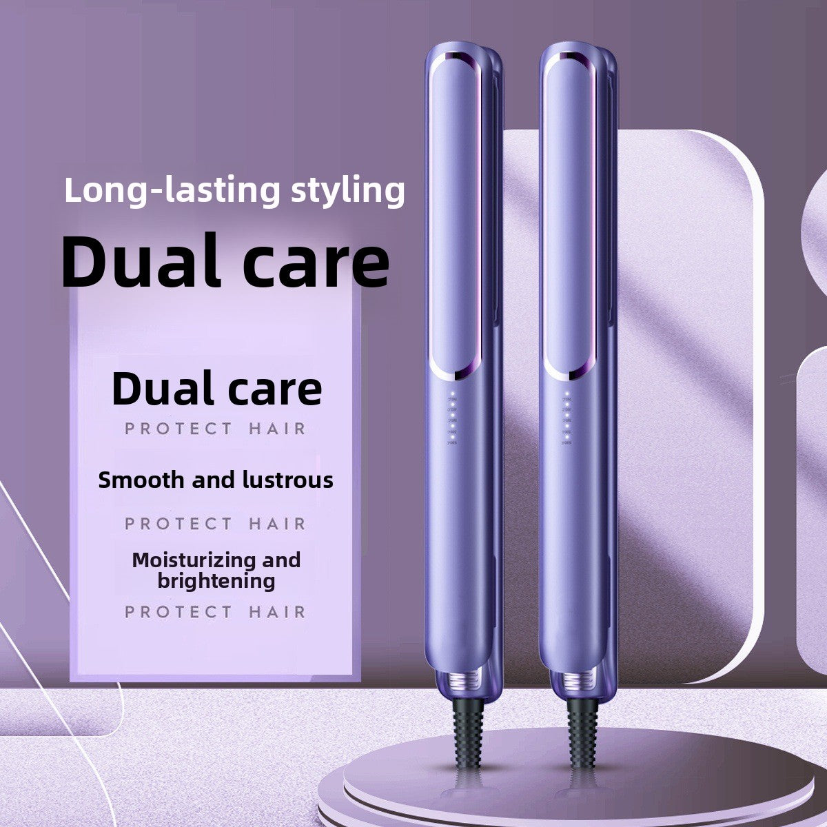2 in 1 Hair Straightener and Curler