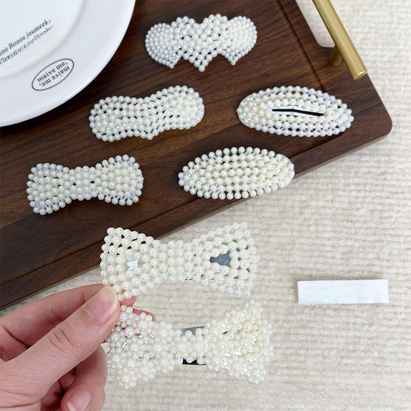Pearl Hair Clips